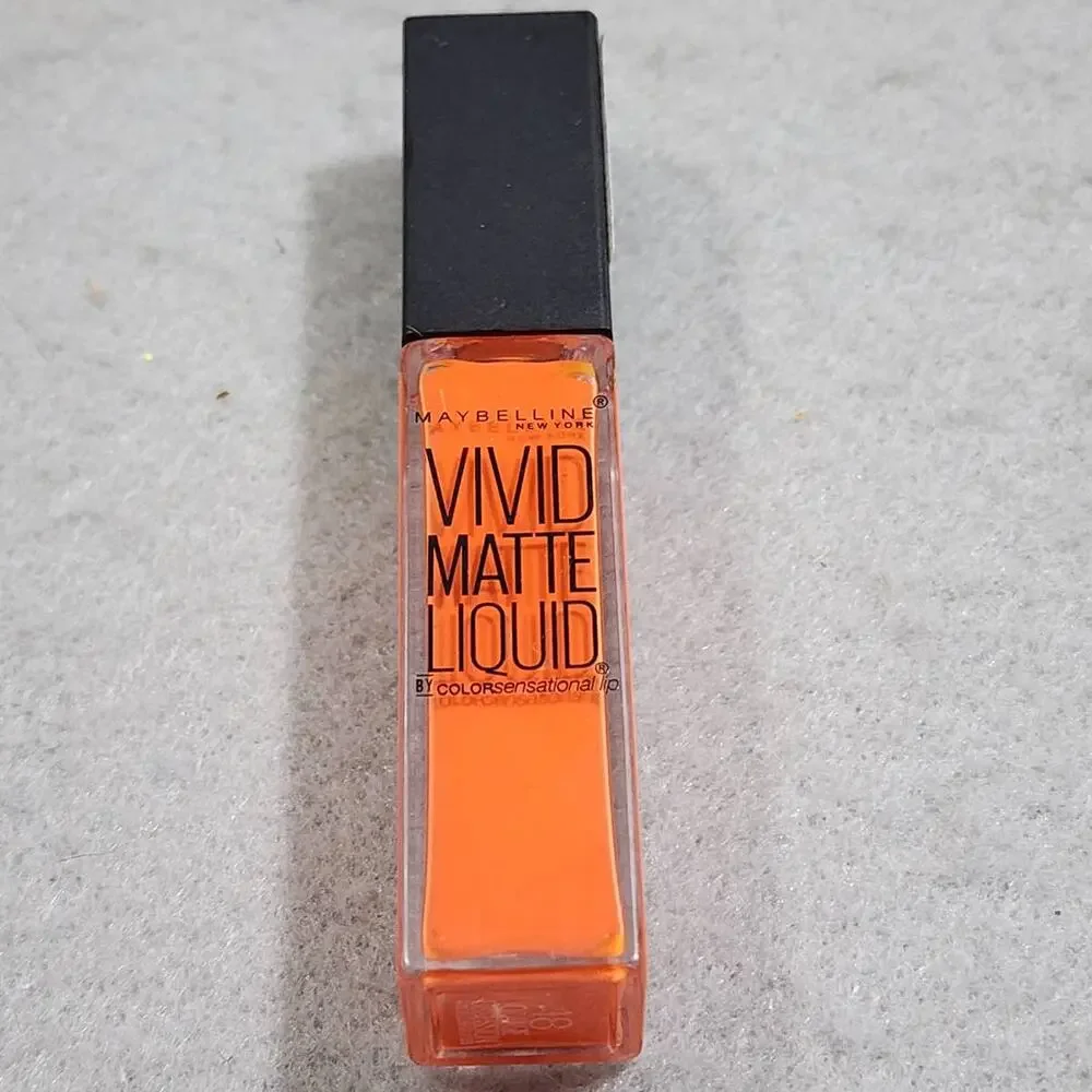 18 ORANGE OBSESSION Vivid Matte Liquid Color Sensational Maybelline New York